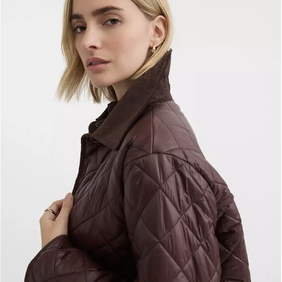 Loft Quilted Puffer Barn Jacket - Picture 4 of 13